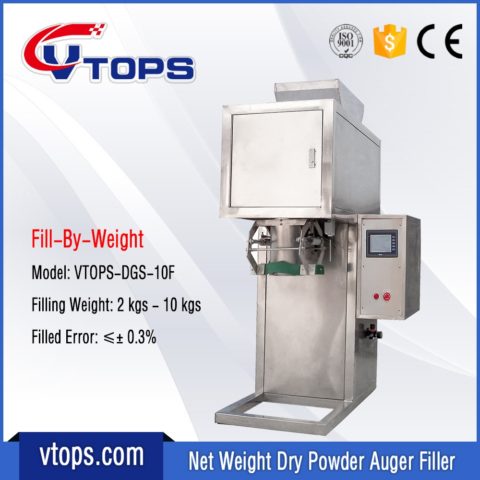 10kg Dry Powder Net Weigh Auger Filler | VTOPS-DGS-10F