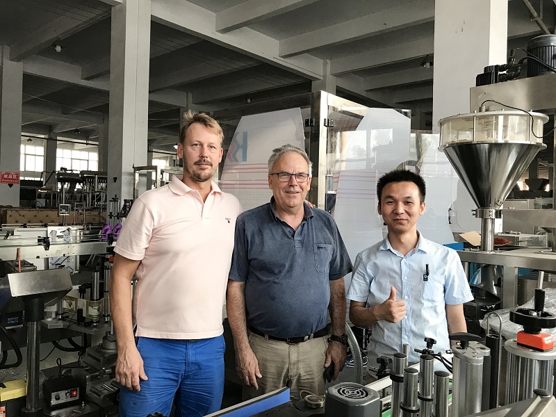 Mr. Holt Visits Vtops Machinery on August 27, 2018