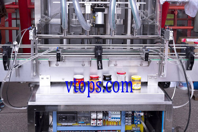 Automatic Piston Filling Machine for high viscosity liquid
