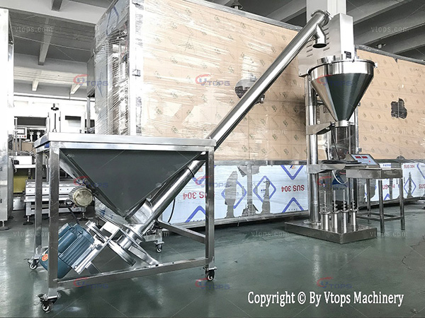 Semi-Automatic Pepper Powder Auger Filler