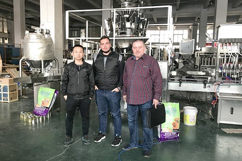 Mr Rogalev Iurii visit Vtops Machinery