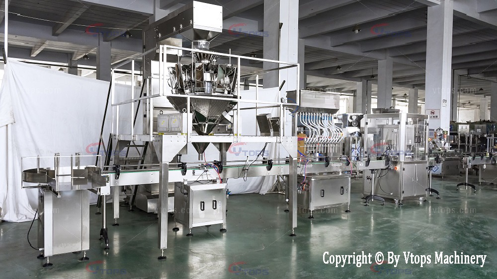 Pet Food Weighing Filling Canning Line
