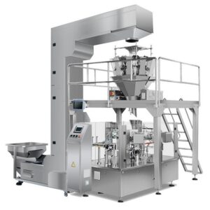 Given Style Premade Bag Rotary Packing Machine with Multihead Weigher | VTOPS-GD-M