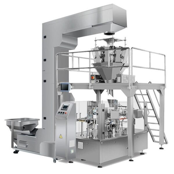 Given Style Premade Bag Rotary Packing Machine with Multihead Weigher | VTOPS-GD-M