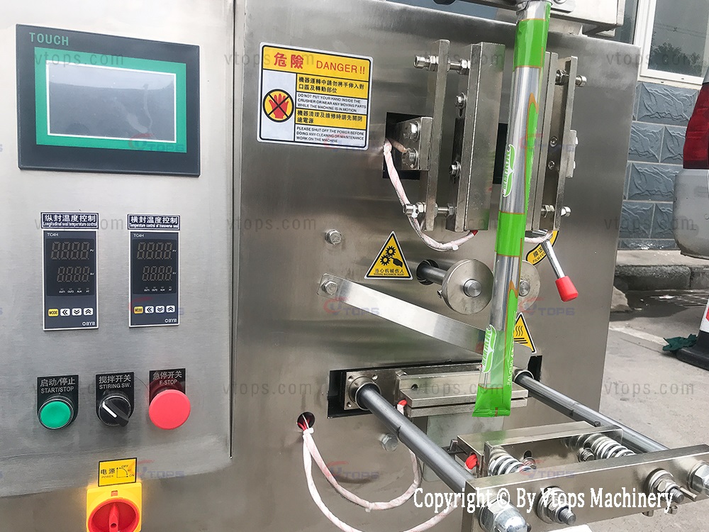 Detailed Photo of Sachet Packaging Machine