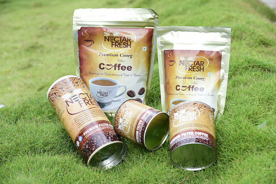 Metal Can Packaging Coffee Powder