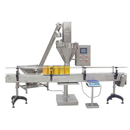 Economic Linear Type Automatic Auger Filler VTOPS-PSH-01 - Copyright by VTOPS