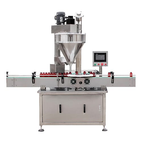 Rotary Type Automatic Auger Filling Machine VTOPS-PSH-02 - Copyright by VTOPS