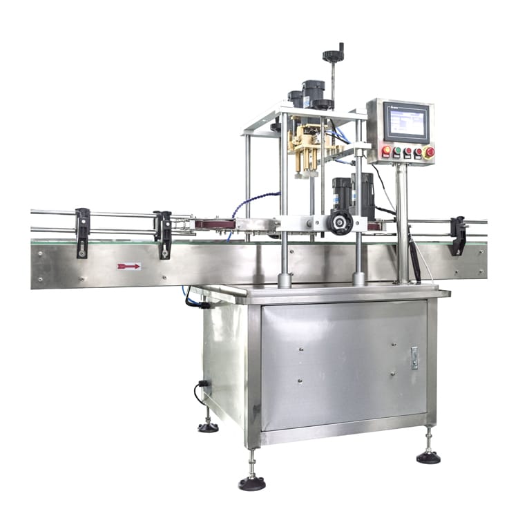 Four-Wheel Clamping Twisting Capping Machine | VTOPS-C-4W