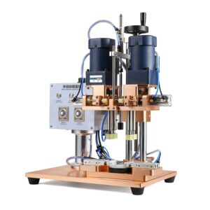 Four-Wheel Desktop Clamping Twisting Capping Machine | VTOPS-CS-4W