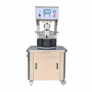 Semi-Automatic Glass Jar Vacuum Capping Machine | VTOPS-CS-V
