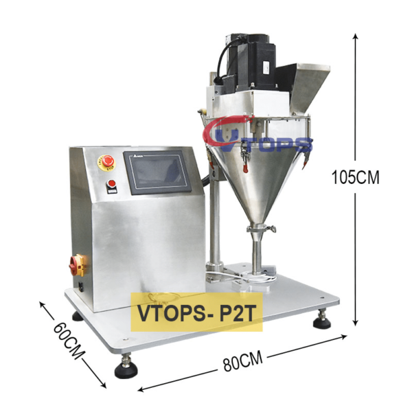 Tisch-Trockenpulver-Schneckenfüllmaschine | VTOPS-P2T