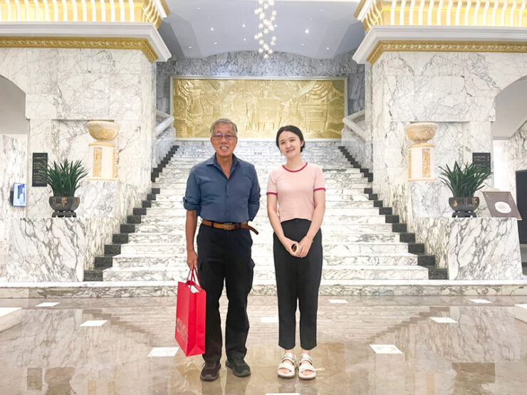 Soy Sauce Maestro LEONG YOK HARE Personally Visit VTOPS