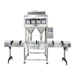 Bottle Container Automatic Vibratory Weigh Filler | VTOPS-GWF-4DC