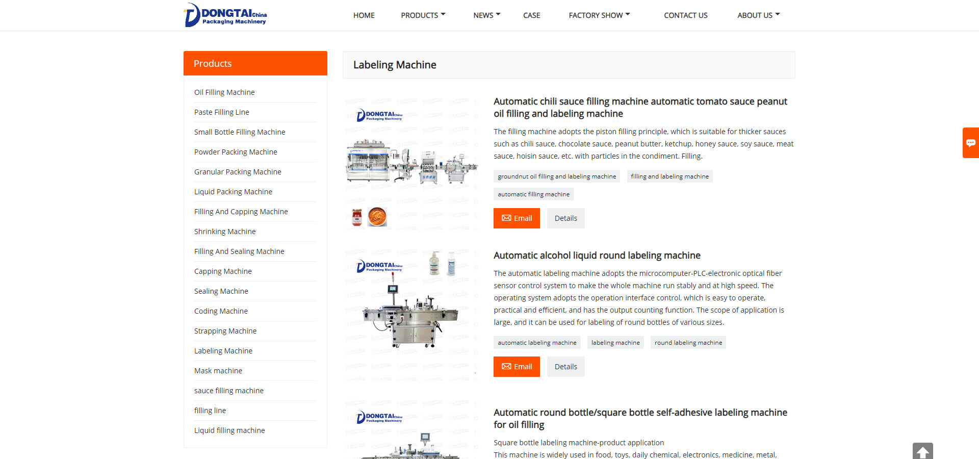 Dongtai Labeling Machine