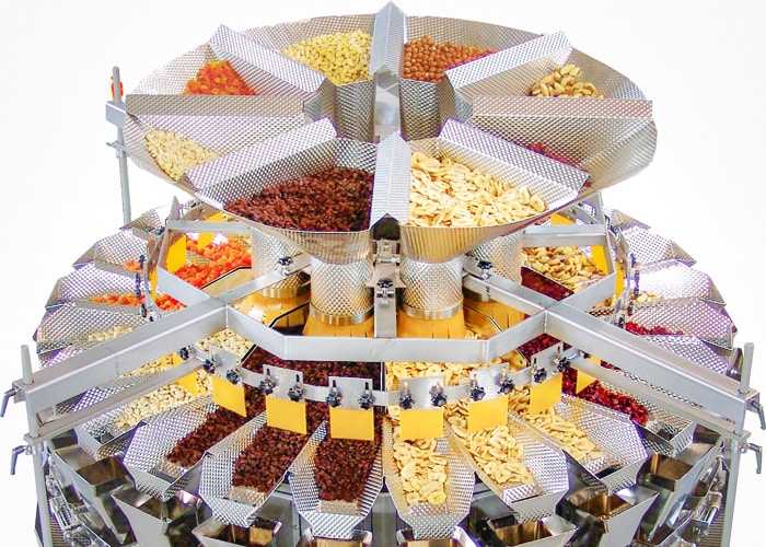 Multi-head Weigher Mixing 6-materials