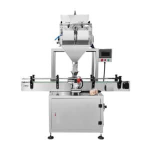 Grains Vibratory Filling Machine for Bottles | VTOPS-GWF-2DC
