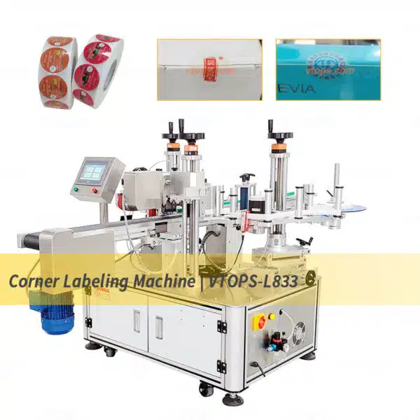 Corner Sealing Labeling Machine for Boxes | VTOPS-L833
