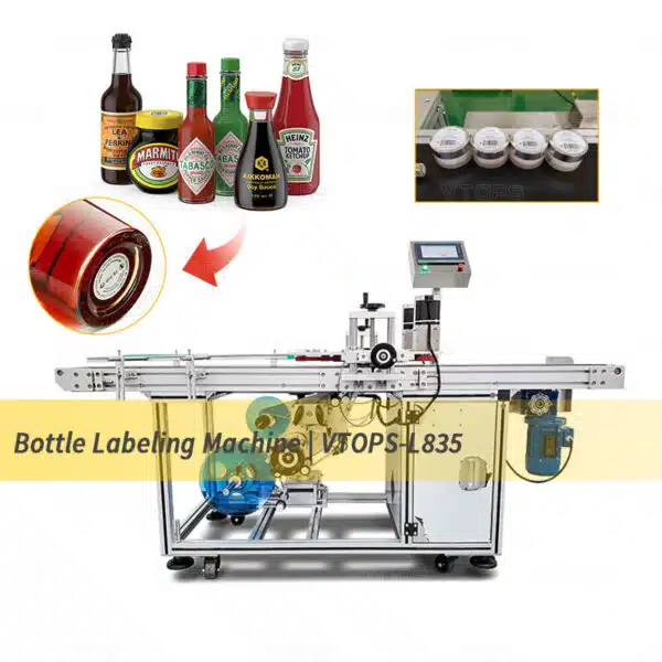 Flat Bottom Labeling Machine | VTOPS-L835