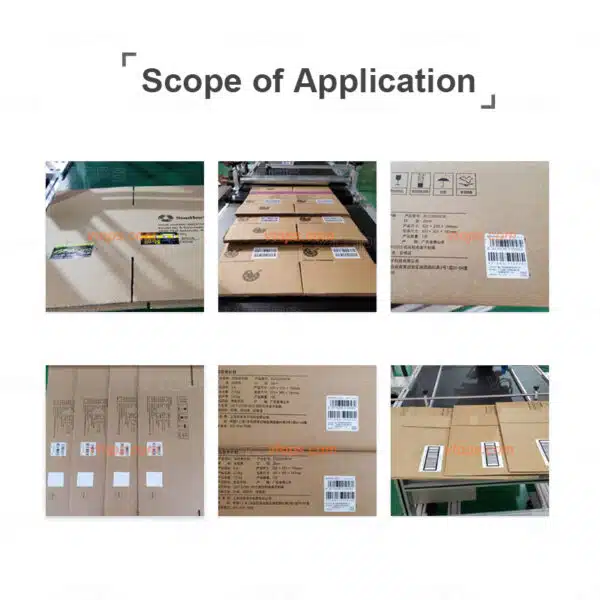 Application of full-automatic-carton-box-sticker-labeling-machine-vtops-l837-3