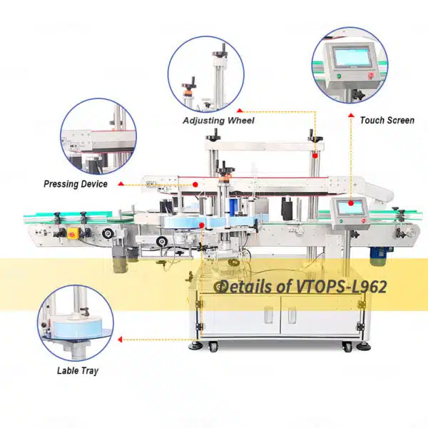 Details of full-automatic-double-sides-labeling-machine-vtops-l962-4