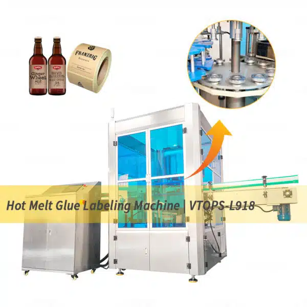Hot Melt Glue Labeling Machine | VTOPS-L918