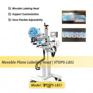 Movable Plane Labeling Head | VTOPS-L851