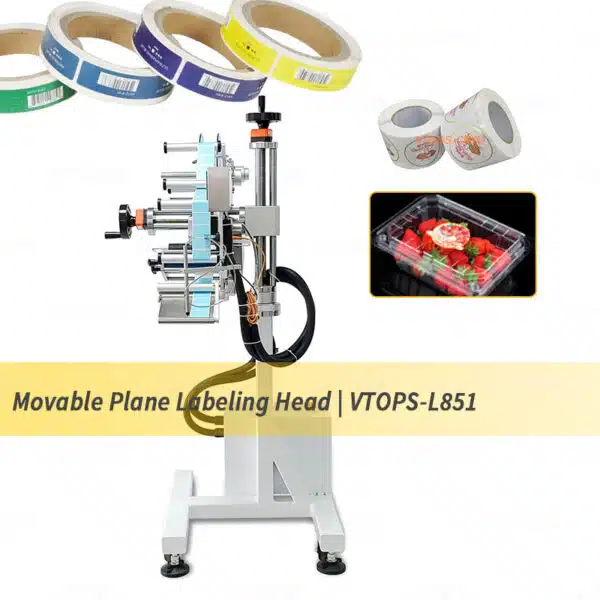 Movable Plane Labeling Head | VTOPS-L851