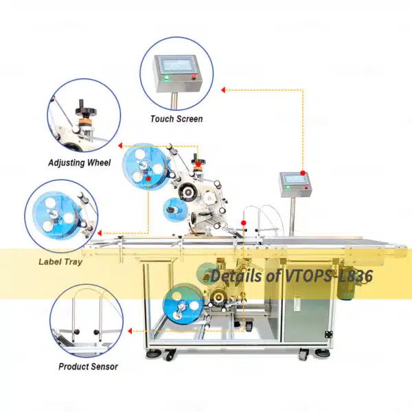 Product Details Up And Down All In One Labeling Machine | VTOPS-L836