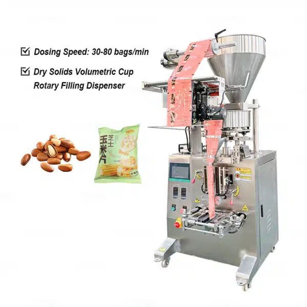 Sachet Packing Machine with Volumetric Cup | VTOPS-DXDG-VC