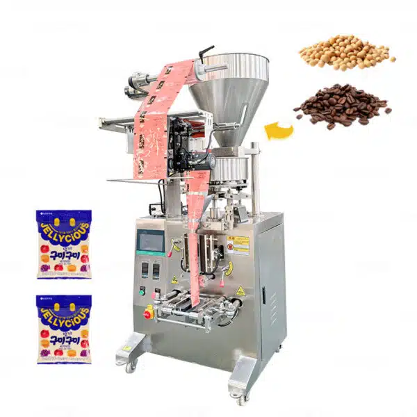 Sachet Packing Machine with Volumetric Cup | VTOPS-DXDG-VC